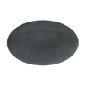 (2 stk.) SELTMANN WEIDEN | Oval tallerken – 400x255 mm – Antrasitt