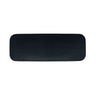 (2 stk.) SELTMANN WEIDEN | Flat rektangulær tallerken – 380x140 mm – Svart