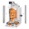 Gass Kebabgrill - 1 brennere - maks. 5 kg - 3,25 kW - inkl. 2 flügeltører og fettsamlingskar