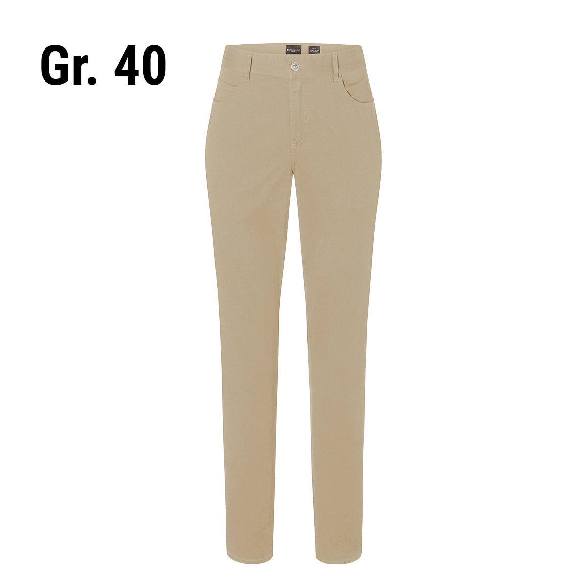 Karlowsky - 5-lommers bukser for kvinner - pebble grå - størrelse: 40