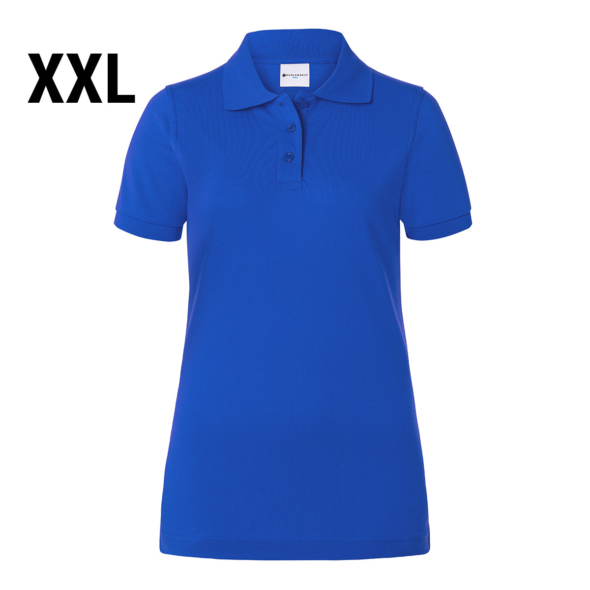 Karlowsky - Arbeidstøy Poloskjorte for kvinner Basic - Blå - Størrelse: 2XL