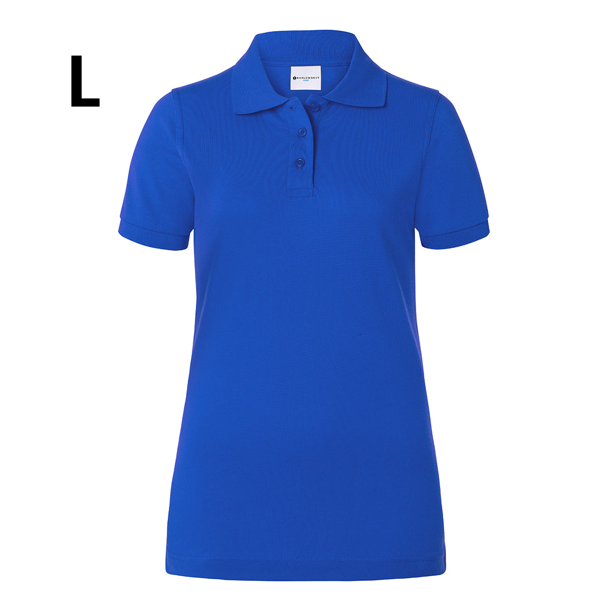 Karlowsky - Arbeidstøy Poloskjorte for kvinner Basic - Blå - Størrelse: L