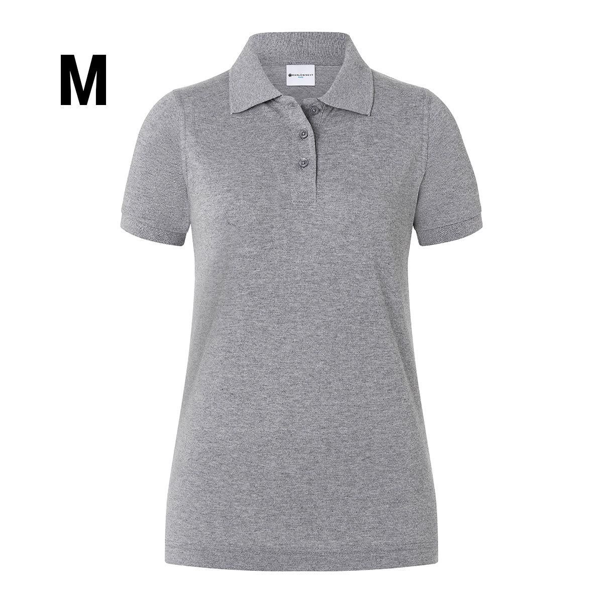 Karlowsky - Arbeidstøy Poloskjorte for kvinner Basic - Lys grå - Størrelse: M