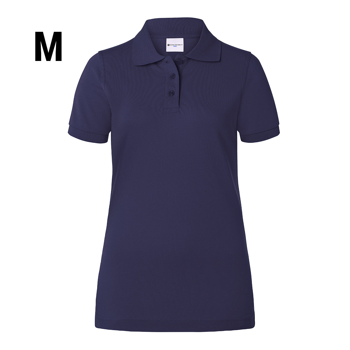 Karlowsky - Arbeidstøy Poloskjorte for kvinner Basic - Marineblå - Størrelse: M