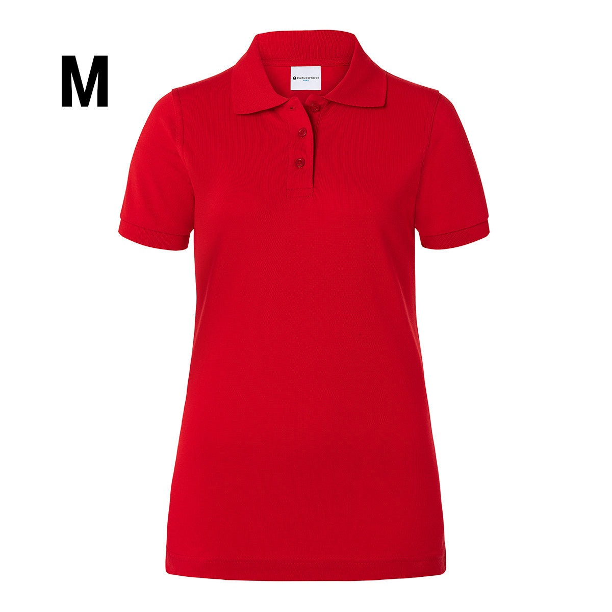 Karlowsky - Arbeidstøy Poloskjorte for kvinner Basic - Rød - Størrelse: M