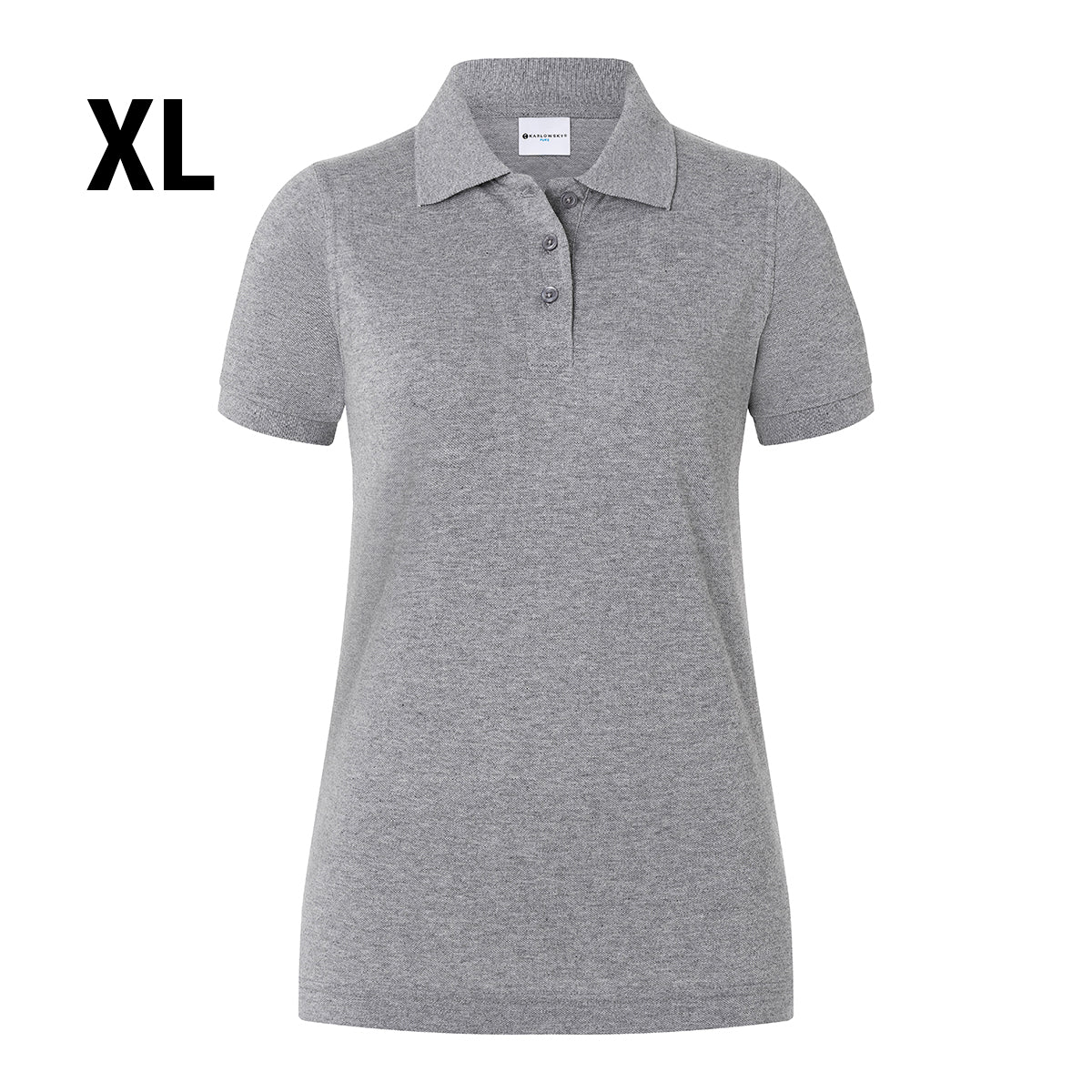 Karlowsky - Arbeidstøy Poloskjorte for kvinner Basic - Lys grå - Størrelse: XL