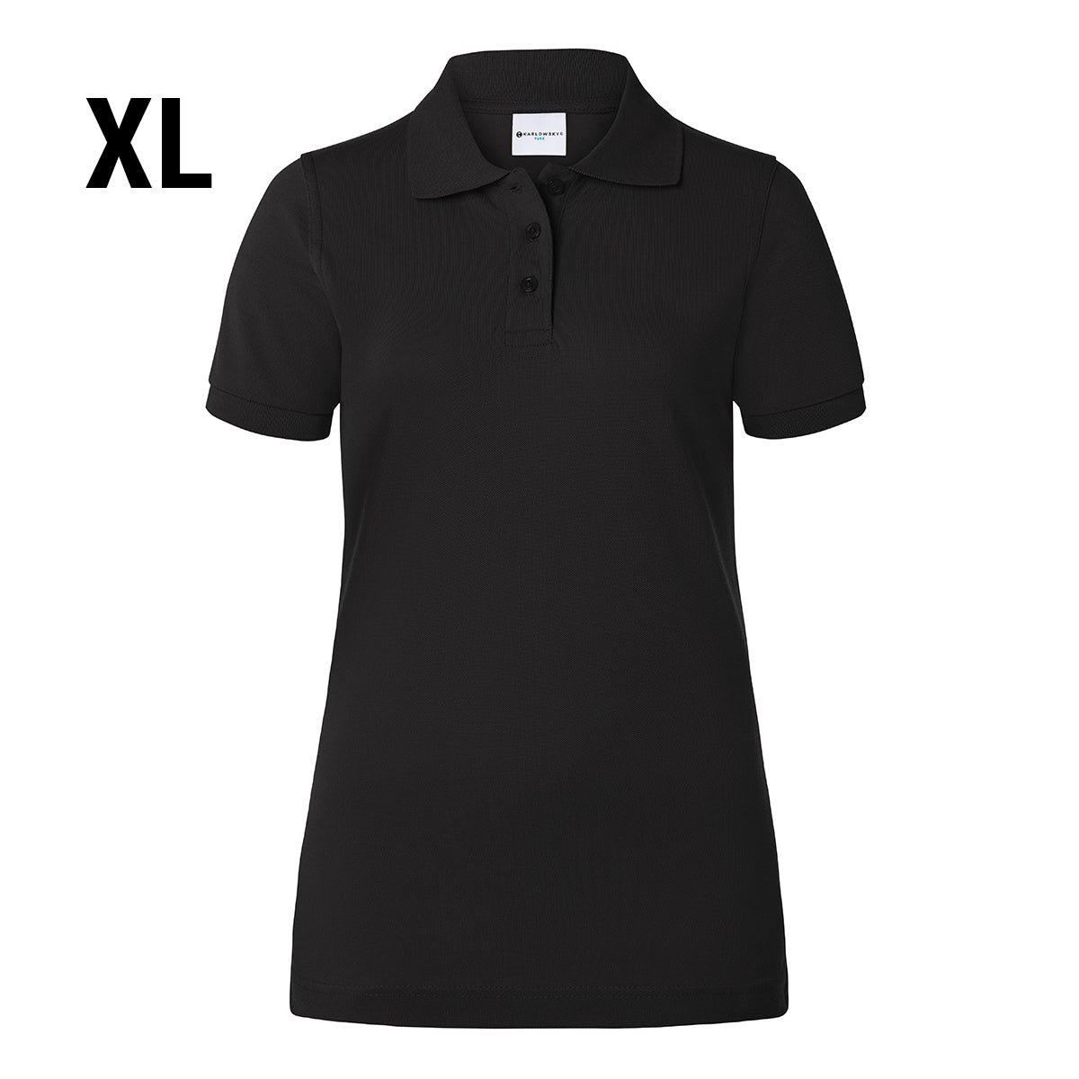 Karlowsky - Arbeidstøy Poloskjorte for kvinner Basic - Svart - Størrelse: XL