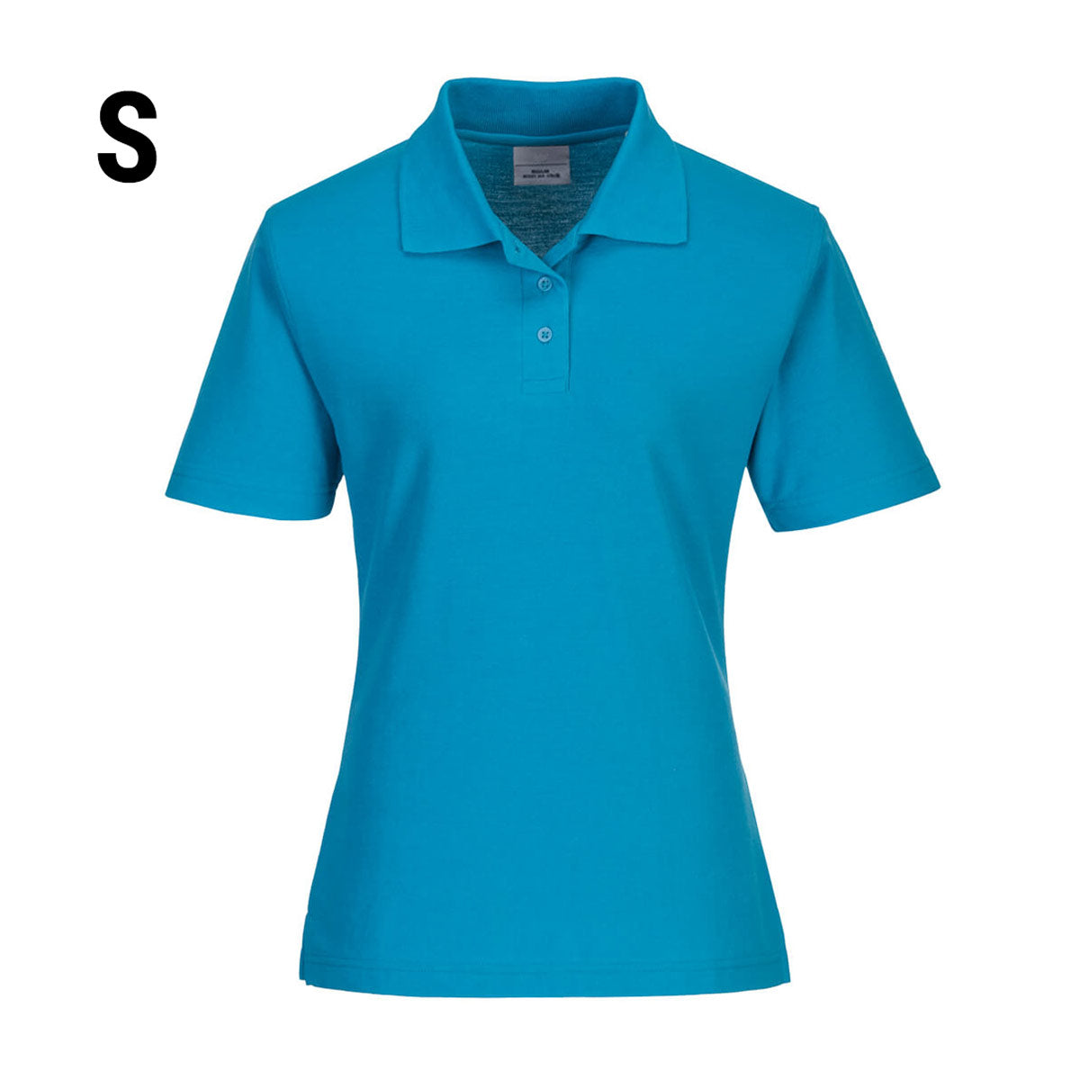Poloskjorte til damer - Vannblå - størrelse: S