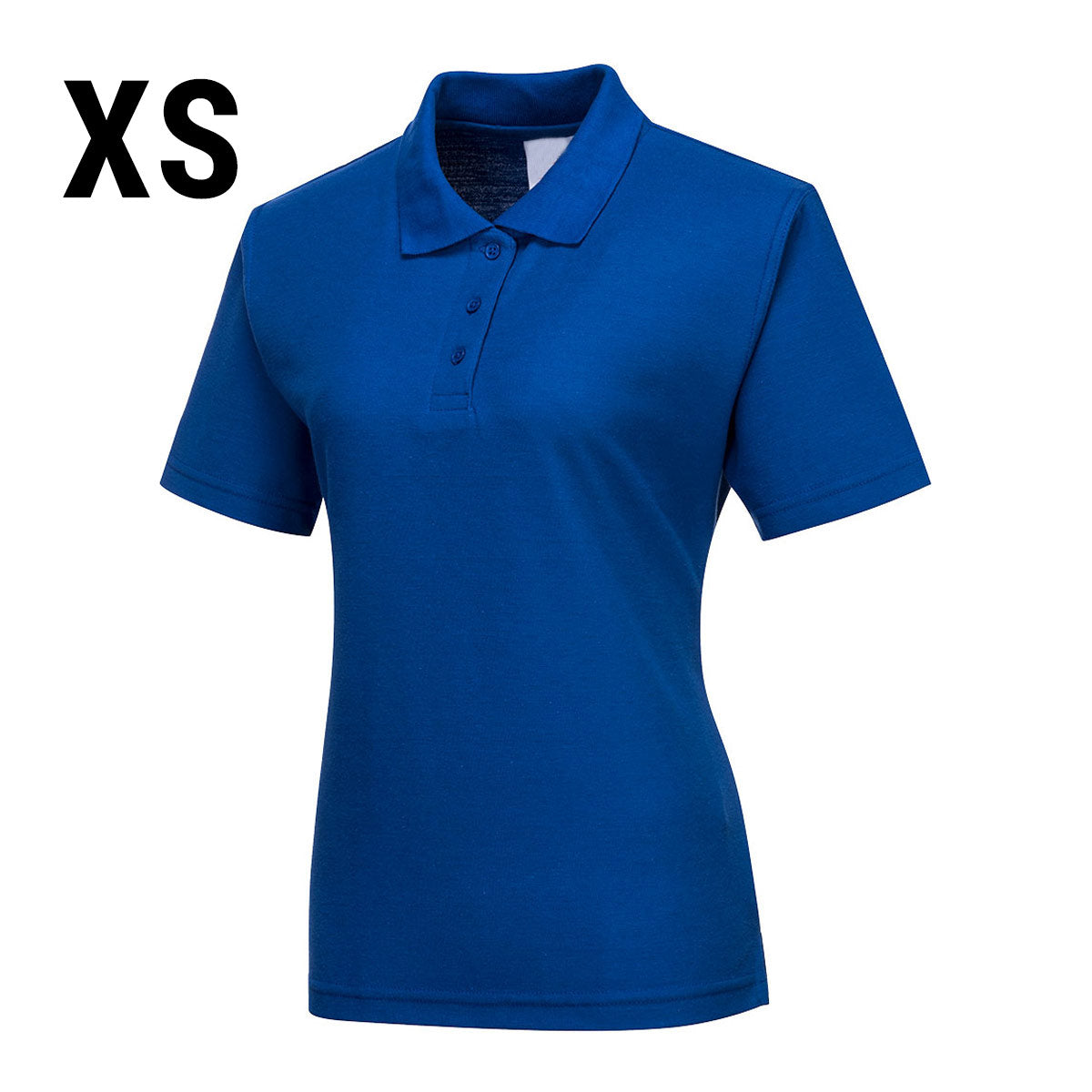 Poloskjorte til damer - Kongeblå - størrelse: XS