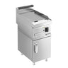 Flatgrill Elektrisk - 4,05 kW - rillet - Stekeflate: 395x535 mm - inkl. underskap - 1 dør(er)