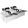 Elektrisk frityrkoker - 5+5 l - 7,5 kW - elektromekanisk styring