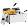 Elektrisk frityrkoker - 4+4 l - 5 kW