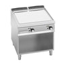 Flatgrill Elektrisk - 13,7 kW - glatt - inkl. åpent understell