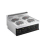 Komfyr elektrisk - MARIO 700 - 800x700 mm - 20,0 kW - 4 plater runde