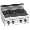 Keramisk koketopp - Lorenzo 700 - 800x714 mm - 12,8 kW - 4 kokesoner