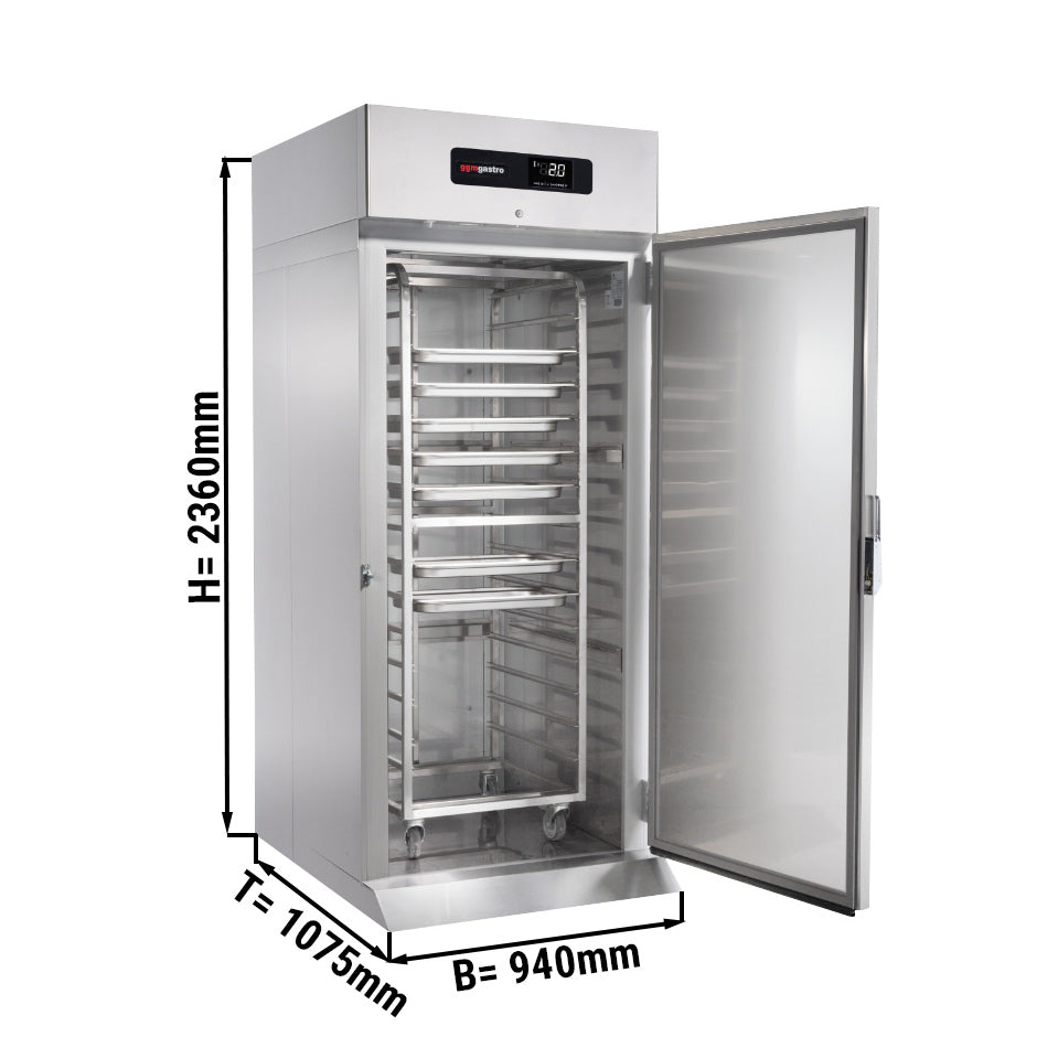 Innfelt kjøleskap (GN 2/1 + EN 600x400) - med 1 dør