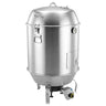 Gass Rotisseriegrill for and - 10 kW - 835x835x1410 mm - i rustfritt stål - for opptil 15 ender på 1,5 kg