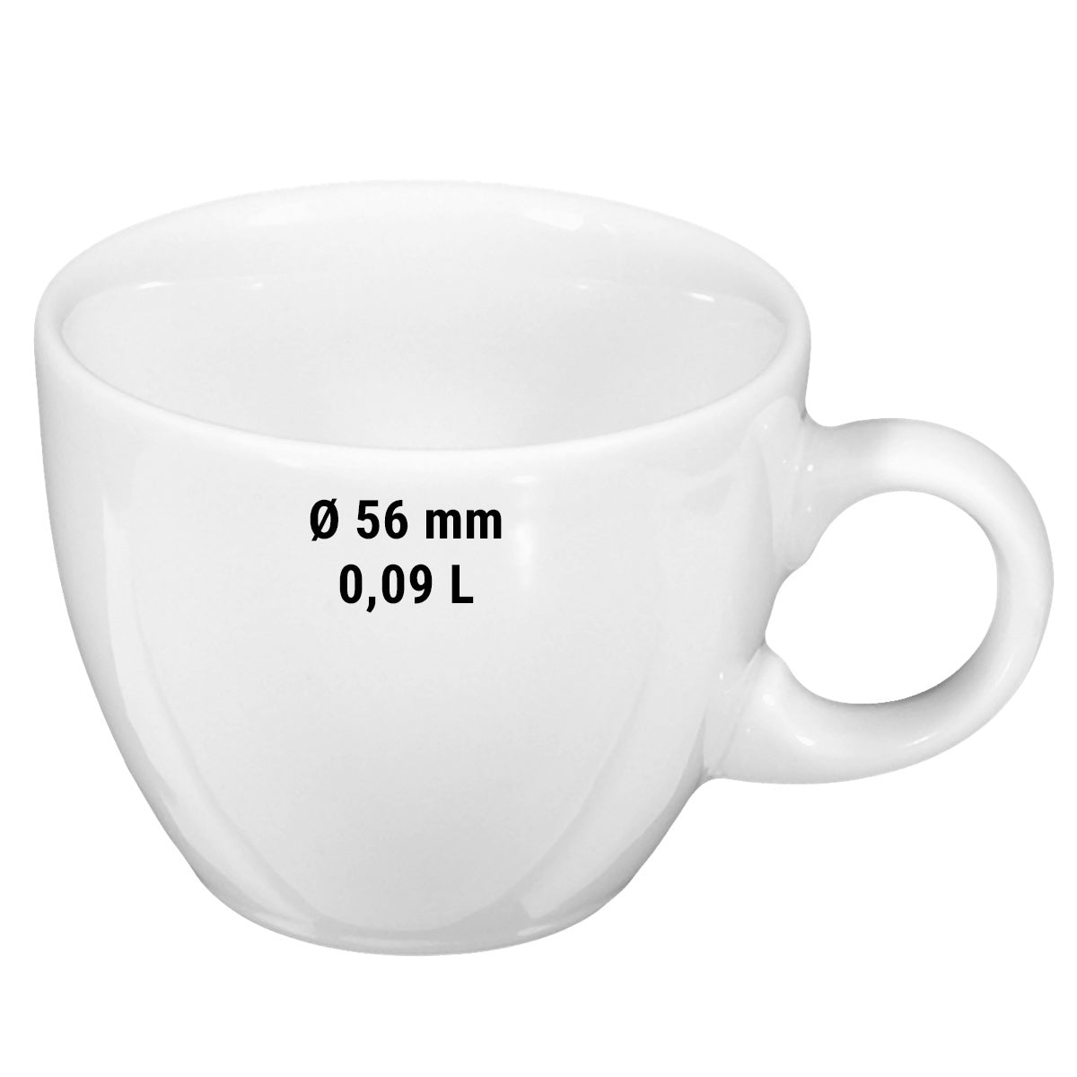 (6 Stykker) Seltmann Weiden - Espressokopp - 0,09 Liter