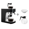 Filterkaffetrakter - 1,8 liter - 2 kW - med 2 glasskanner og 2 varmeplater
