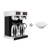Filterkaffemaskin - 2x 2 liter - 3,8 kW - inkl. 2x vakuumkanne