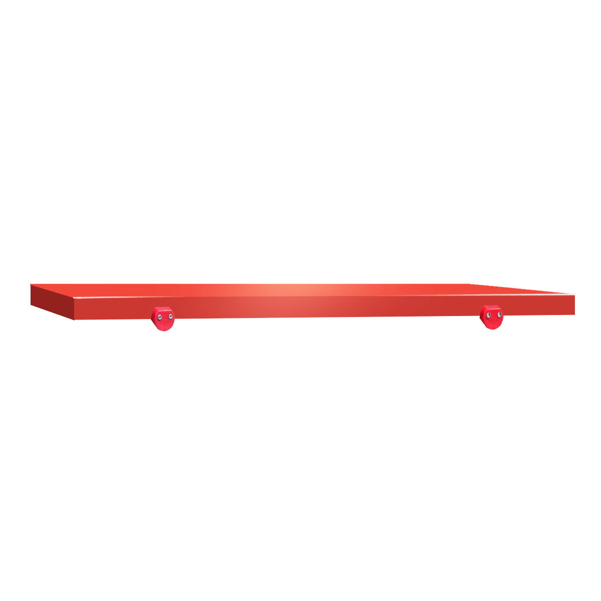 Skjærebrett for kjøttbehandlingsbord - 100 x 60 cm - rødt