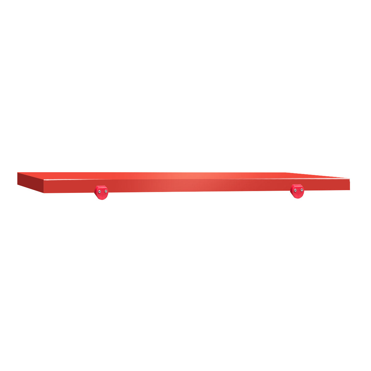 Skjærebrett for kjøttbehandlingsbord - 120 x 60 cm - rødt