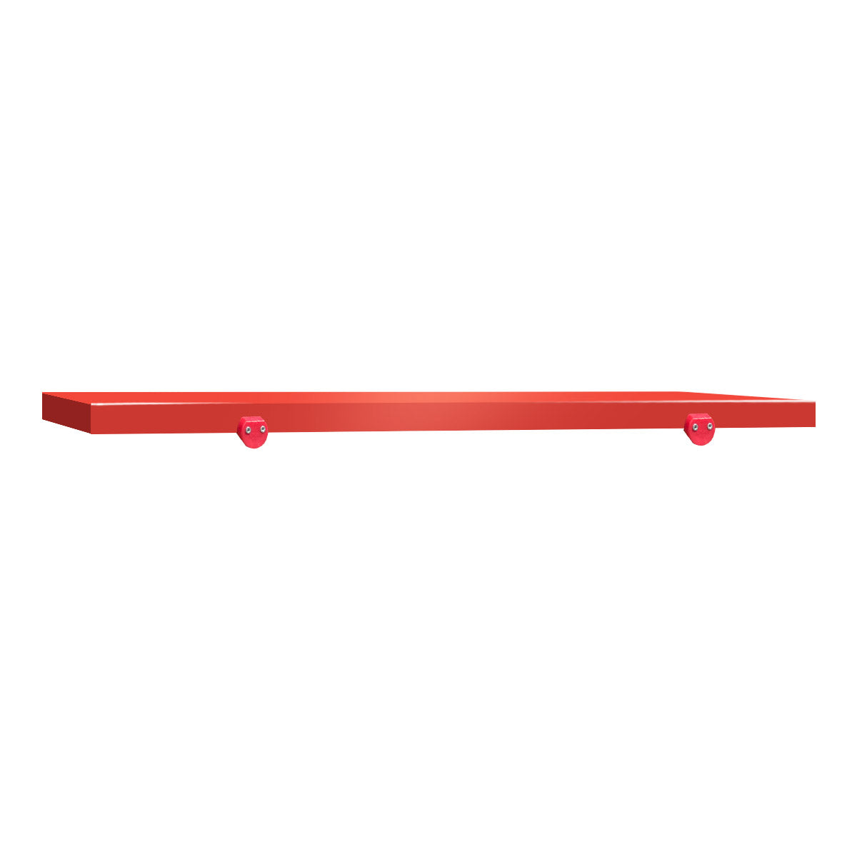 Skjærebrett for kjøttbehandlingsbord - 180 x 60 cm - rødt