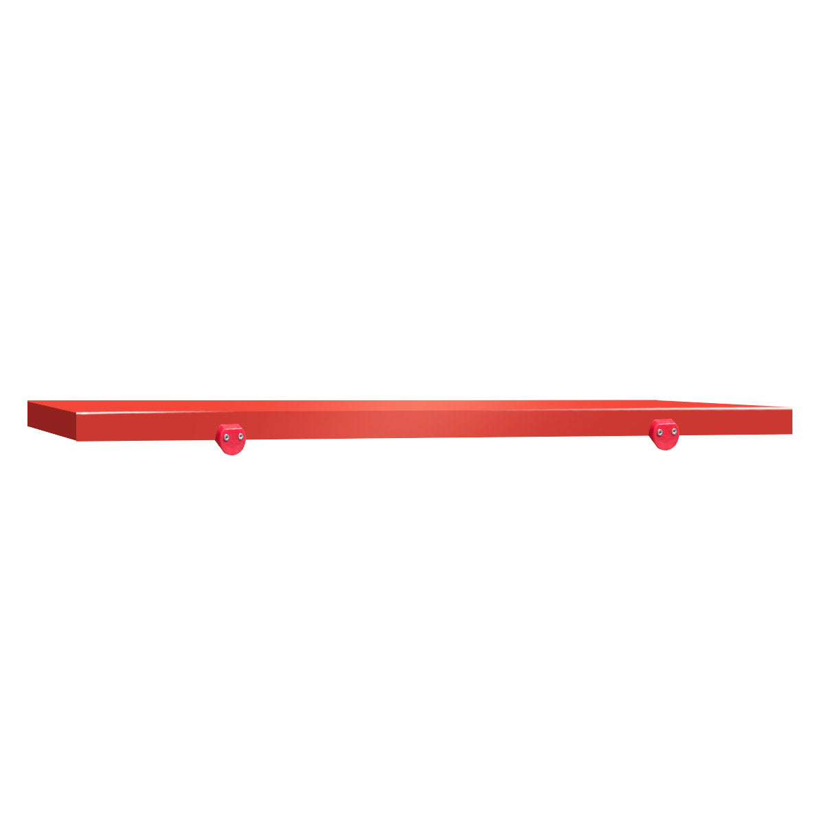Skjærebrett for kjøttbehandlingsbord - 200 x 60 cm - rødt