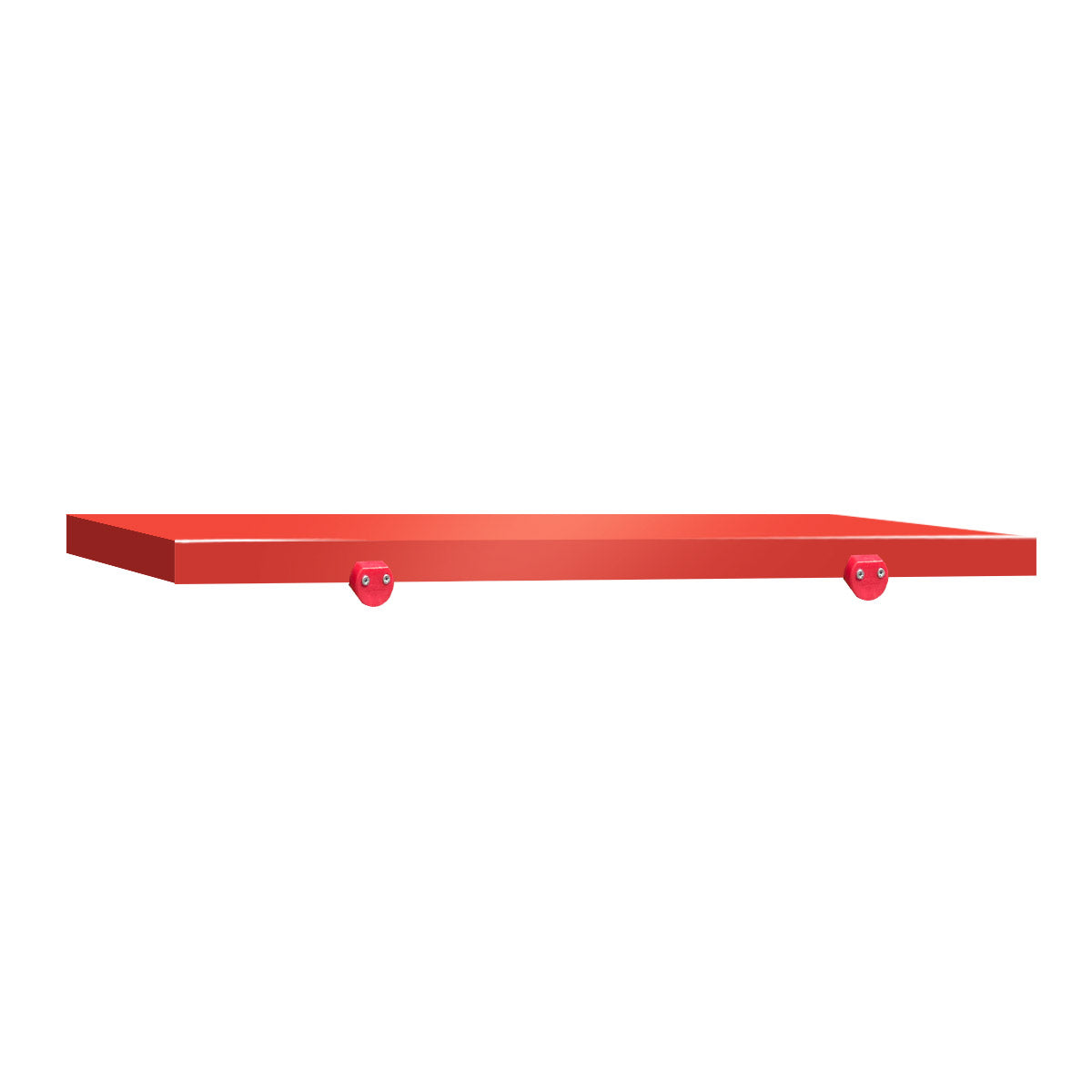 Skjærebrett for kjøttbehandlingsbord - 80 x 60 cm - rødt