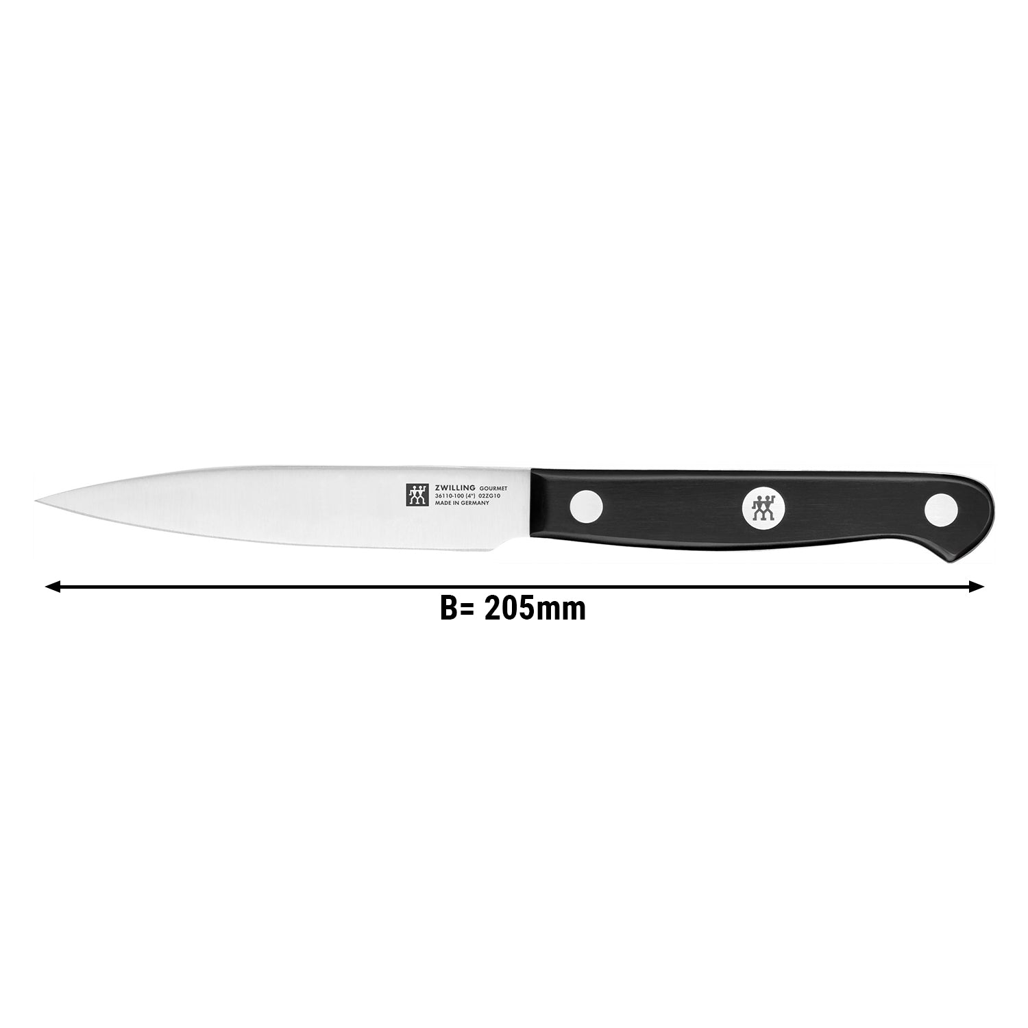 ZWILLING | GOURMET - garneringskniv - blad 10cm