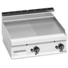 Flatgrill Gass - 13,8 kW - 1/2 rillet - Stekeflate: 795x500 mm