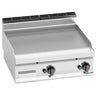Flatgrill Gass - 13,8 kW - rillet - Stekeflate: 795x500 mm