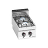 Koketopp gass - Lorenzo 700 - 400x714 mm - 9,5 kW - 2 bluss