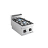 Koketopp gass - MARIO 600 - 400x600 mm - 7,0 kW - 2 bluss
