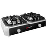 Koketopp gass - 790x465 mm - 7,0 kW - 2 bluss
