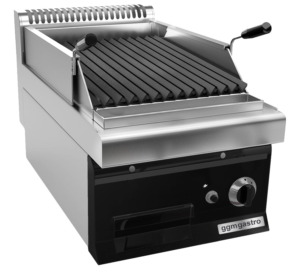 Gass lavastein Grill (7 kW)-sving matlaging Grill