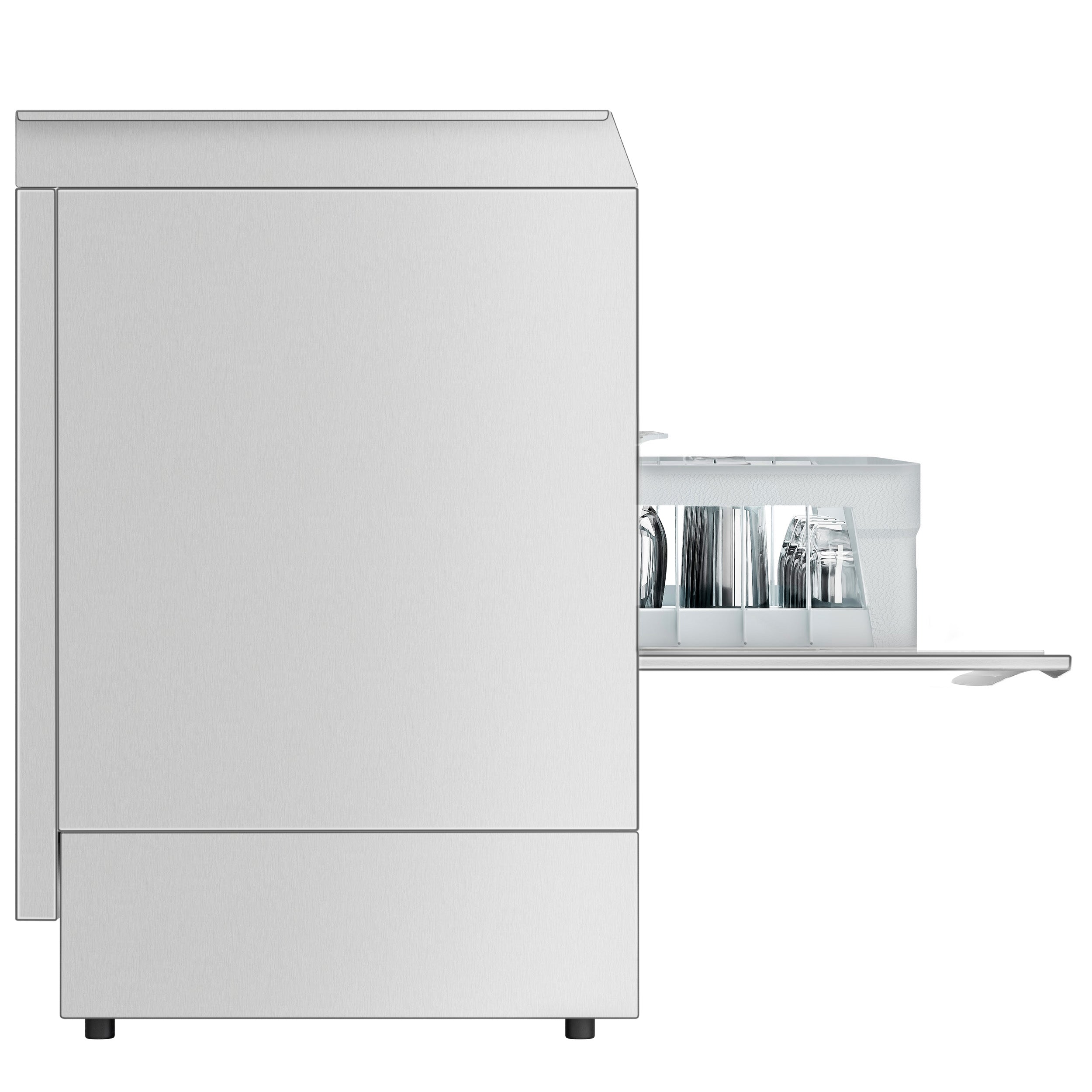 Glass oppvaskmaskin Manuell Display - 3 kW - Uten Avløpspumpe - Med Vaskemiddelpumpe og Skyllemiddelpumpe