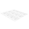 (12 stk.) GN-lokk GN 1/2 i polykarbonat - transparent