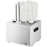 Glasspoleringsmaskin - 1,5 kW - med varmluft og 5 poleringsbørster