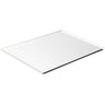 Displaybrett - plast - 400x300x8 mm - hvit
