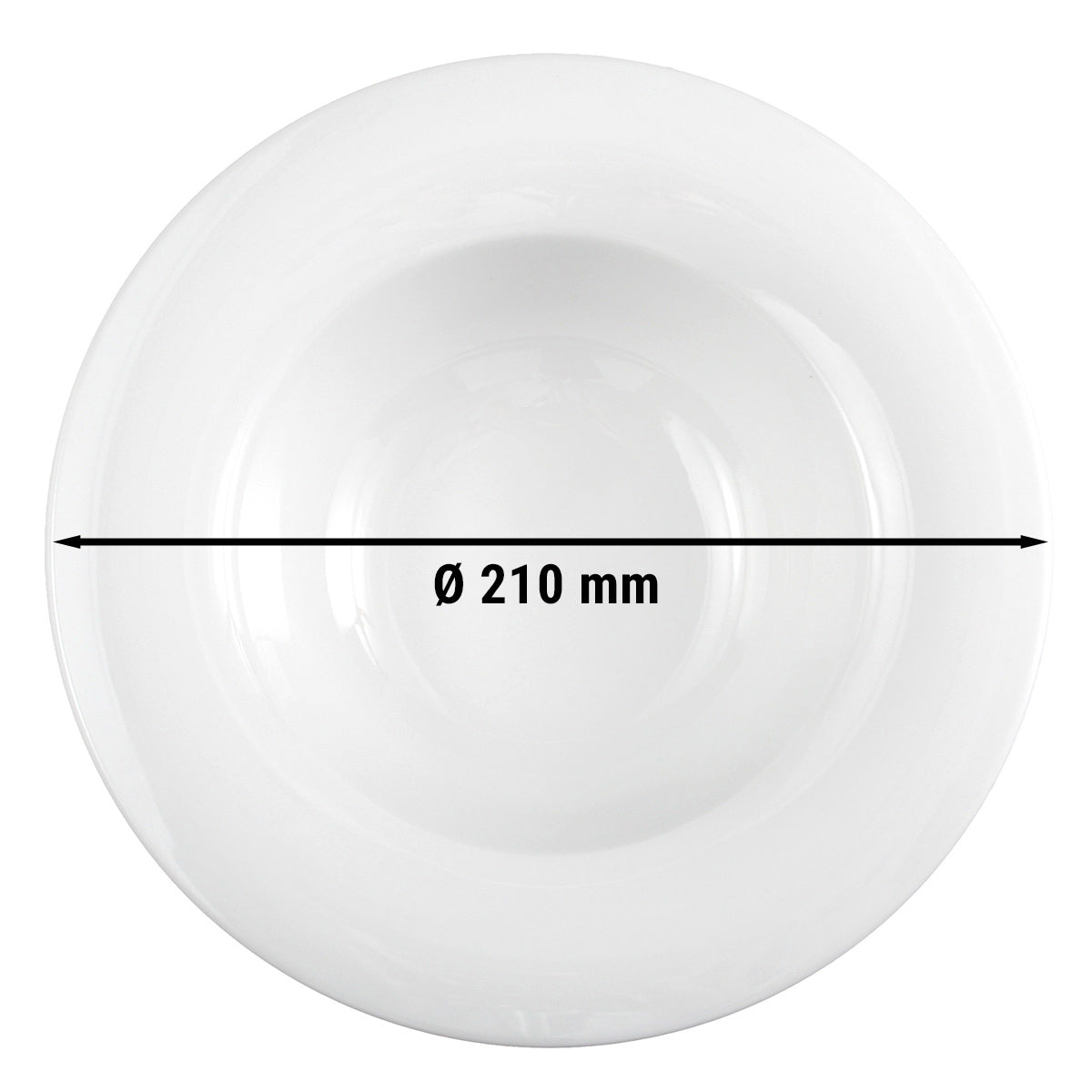 (6 Stykker) Seltmann Weiden - Gourmet tallerken rundt - Ø 21 cm