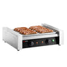 Würstchengrill / Hot Dog-grill - 9 ruller - 2 varmesoner