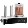 Pølsevarmer - 1,10 kW - med 4 varmestaver for pølsebrød