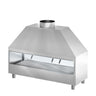 Kullgrill - med glass - 2 000 mm