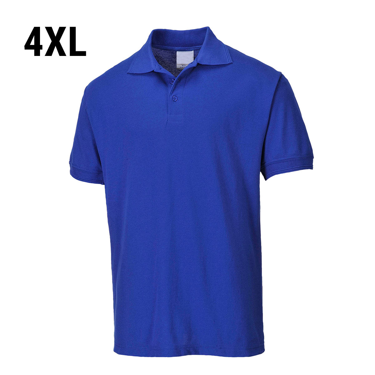 Poloskjorte for menn - kongeblå - størrelse: 4XL
