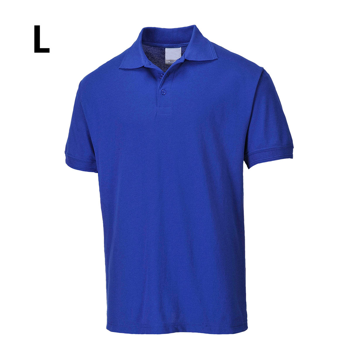 Poloskjorte for menn - kongeblå - størrelse: L