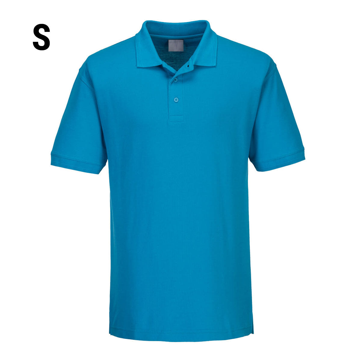 Poloskjorte for menn - Vannblå - størrelse: S