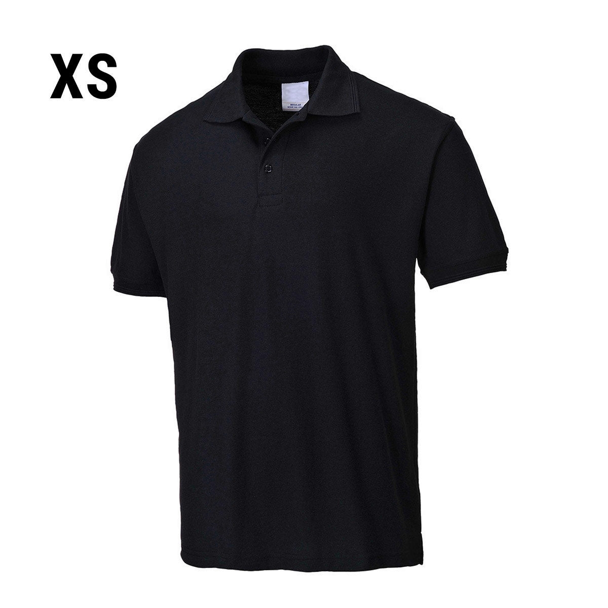 Poloskjorte for menn - Svart - Størrelse: XS