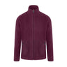 KARLOWSKY | Workwear fleecejakke for herrer - Aubergine - Størrelse: M