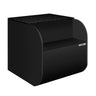 Kassaseksjon - 1100x820 mm - svart front - topplate i svart granitt